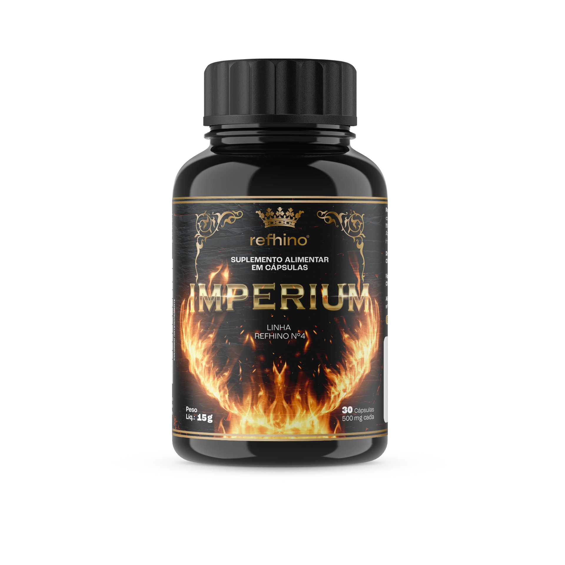 Refhino Imperium — suplemento alimentar premium em cápsulas da linha Refhino